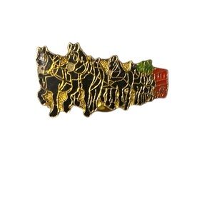 Budweiser Vintage Clydesdale Horse Lapel Pin